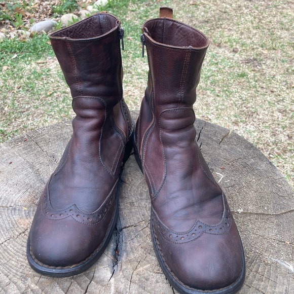 MoMA Mens ankle brogue Boots made in Italy - Picture 2 of 12